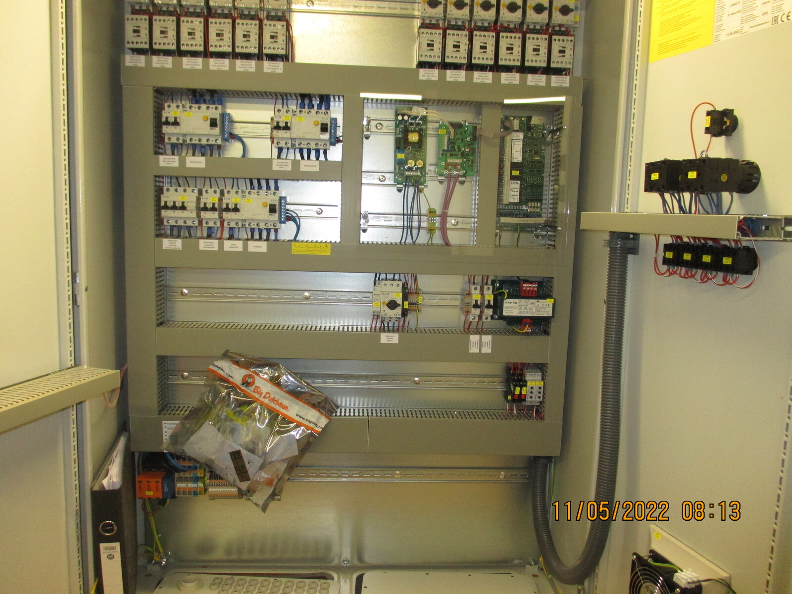 Control cabinet tunnel ventilation Rujamar